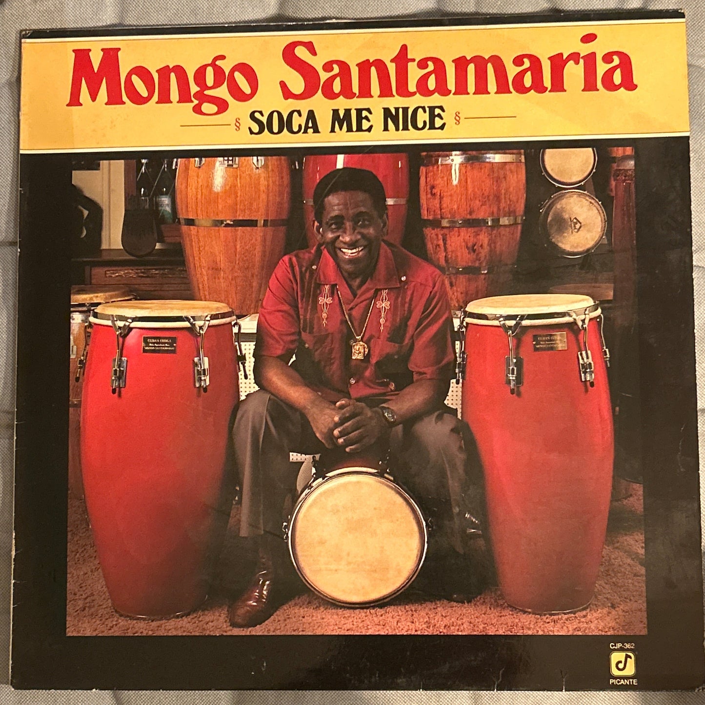 LP Mongo Santamaria ‎– Soca Me Nice 2ª Mano