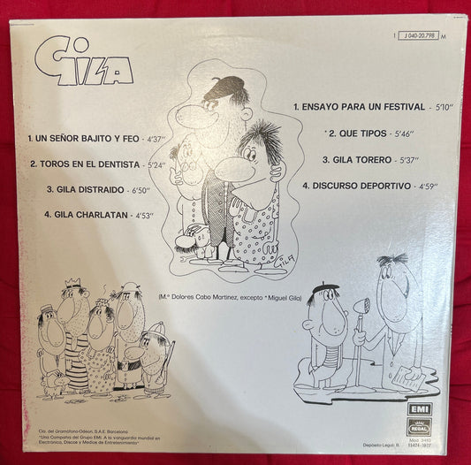 LP Gila ‎– Gila 2ª mano (Producto exclusivo recogida en tienda)