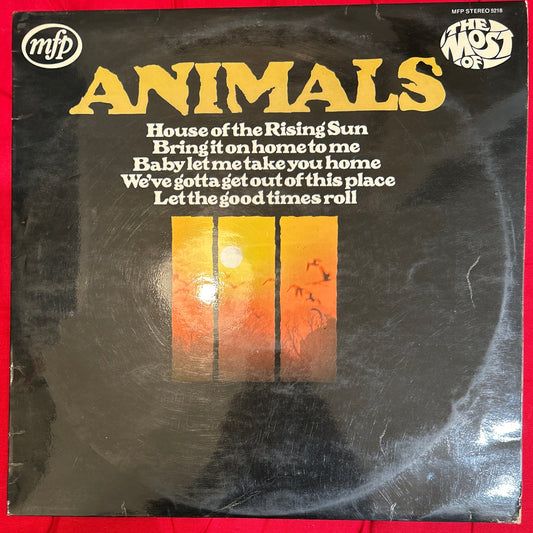LP Animals ‎– The Most Of 2ª mano