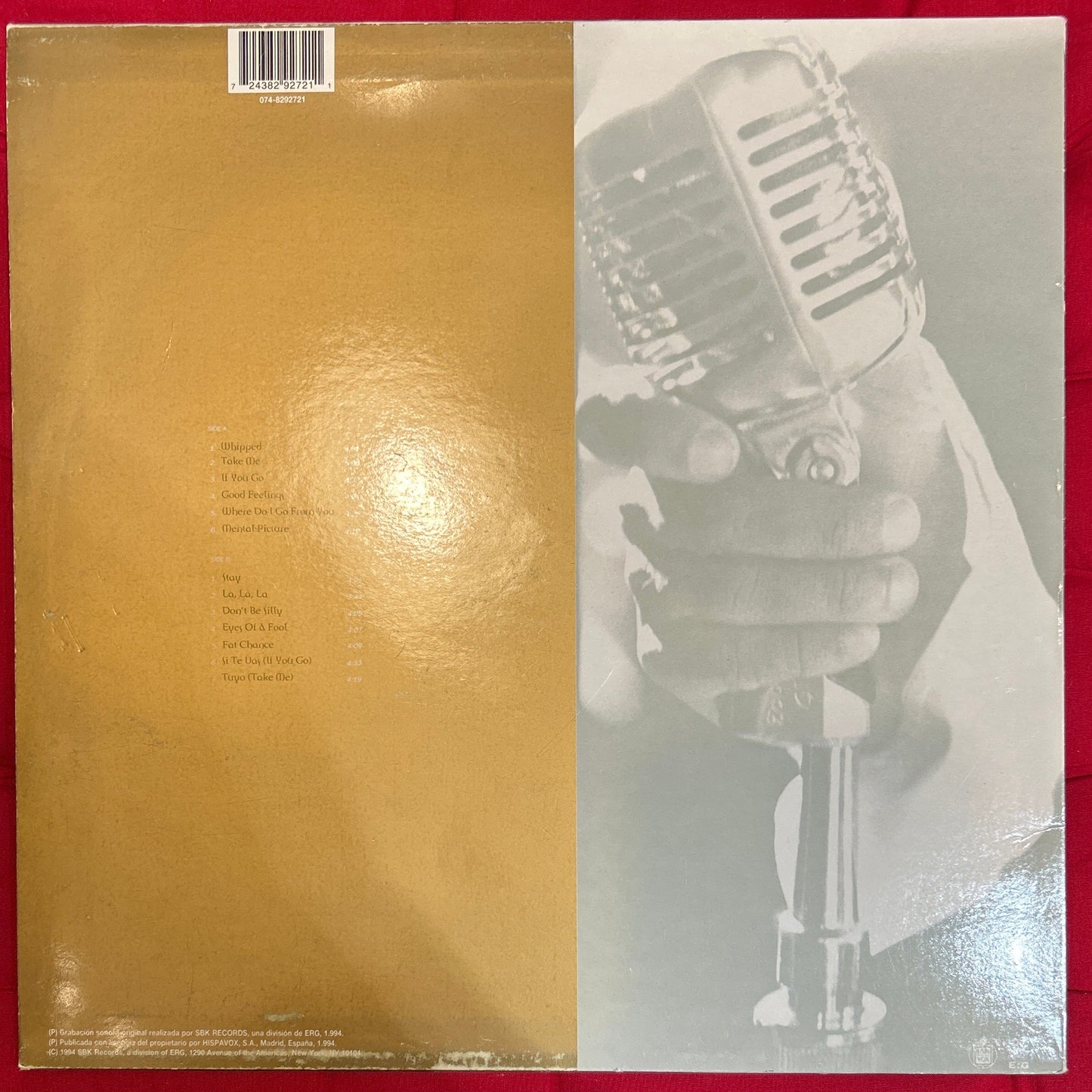 LP Jon Secada ‎– Heart, Soul & A Voice 2ª Mano