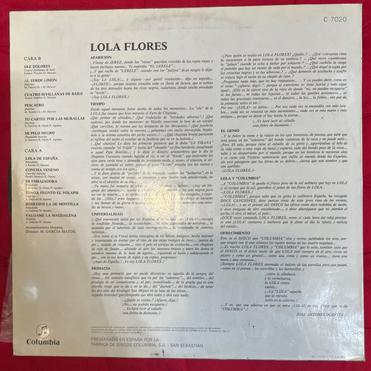 LP Lola Flores ‎– Lola Flores 2ª Mano (Producto exclusivo recogida en tienda)