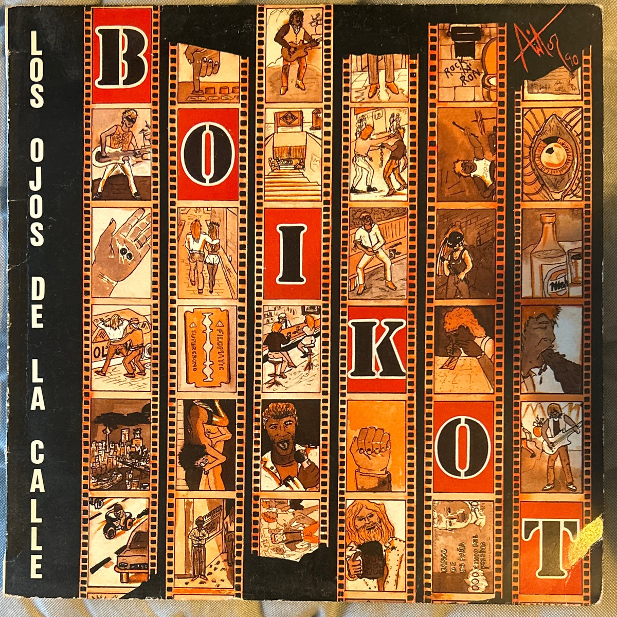 LP Boikot – Los Ojos De La Calle 2ª Mano