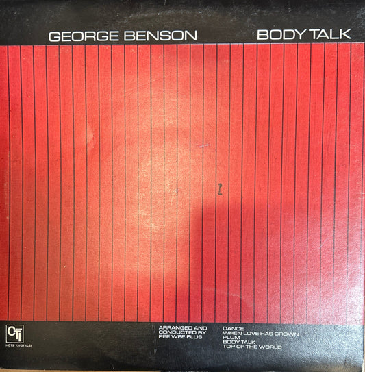 LP George Benson ‎– Body Talk 2ª Mano