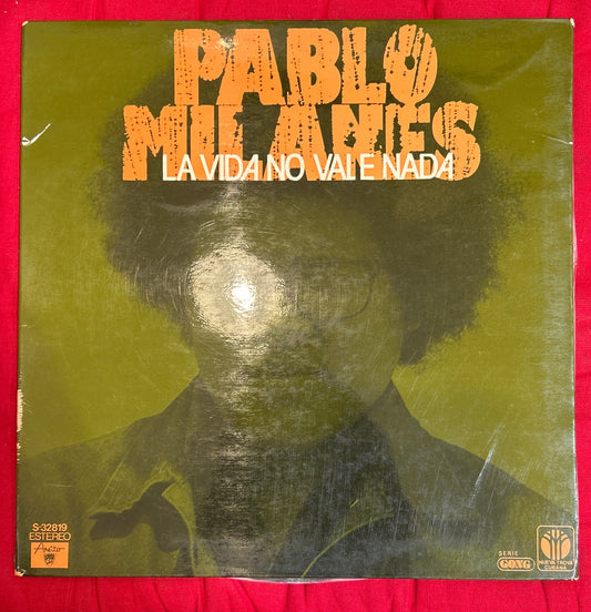 LP Pablo Milanes ‎– La Vida No Vale Nada 2ª Mano