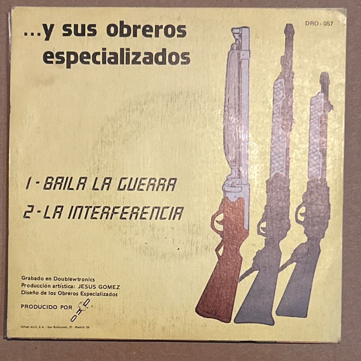 SINGLE El Aviador Dro... – Baila La Guerra 2ª Mano