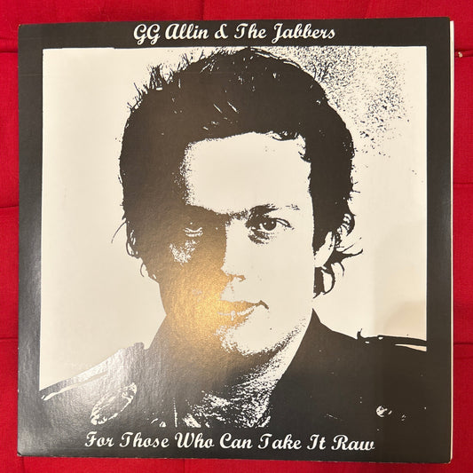 SINGLE GG Allin & The Jabbers – For Those Who Can Take It Raw Nuevo sin precintar