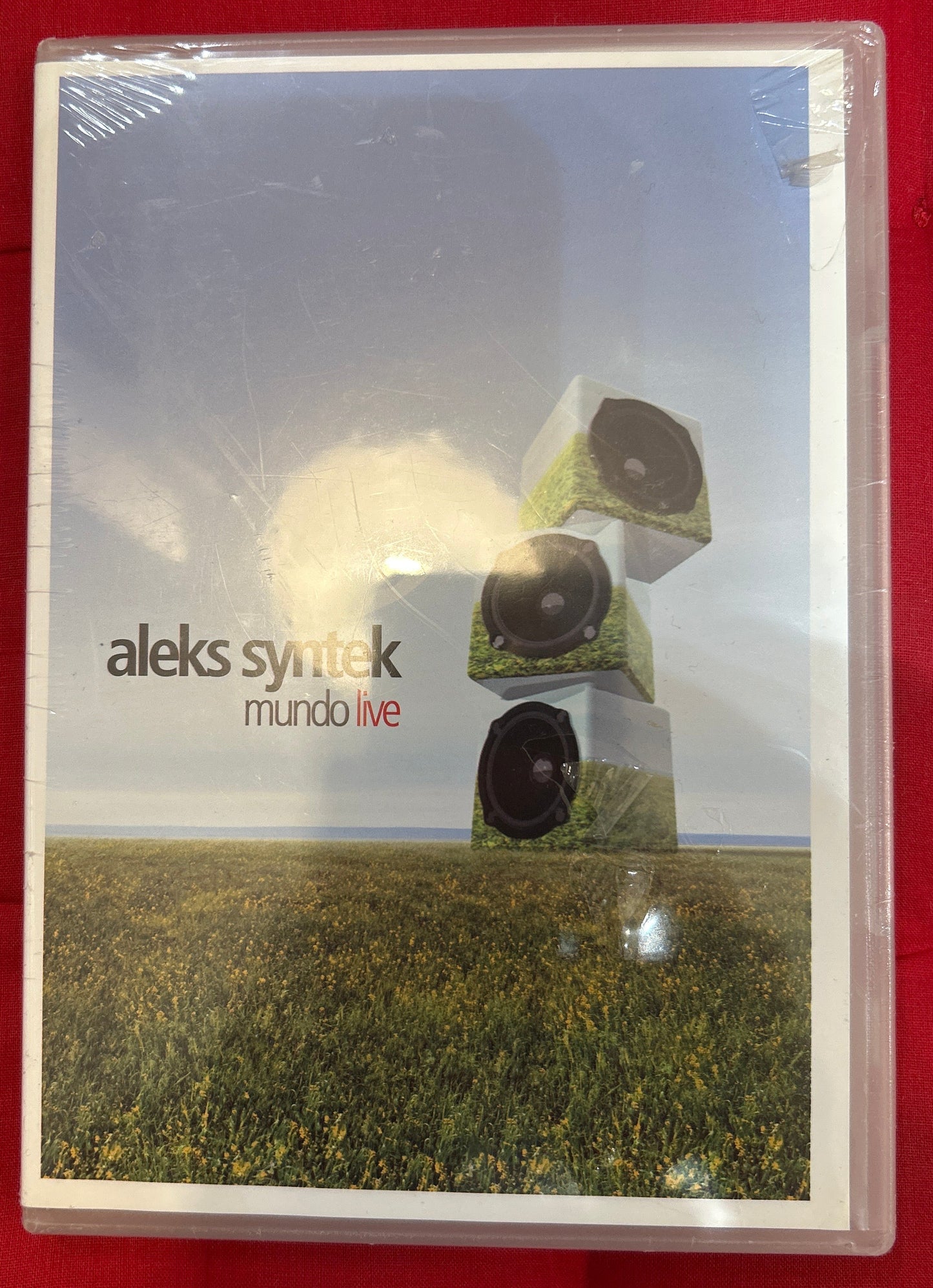 DVD Aleks Syntek ‎– Mundo Live Nuevo precintado