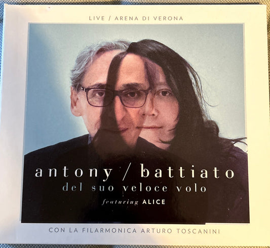 CD Antony / Battiato Featuring Alice (4) ‎– Del Suo Veloce Volo 2ª Mano