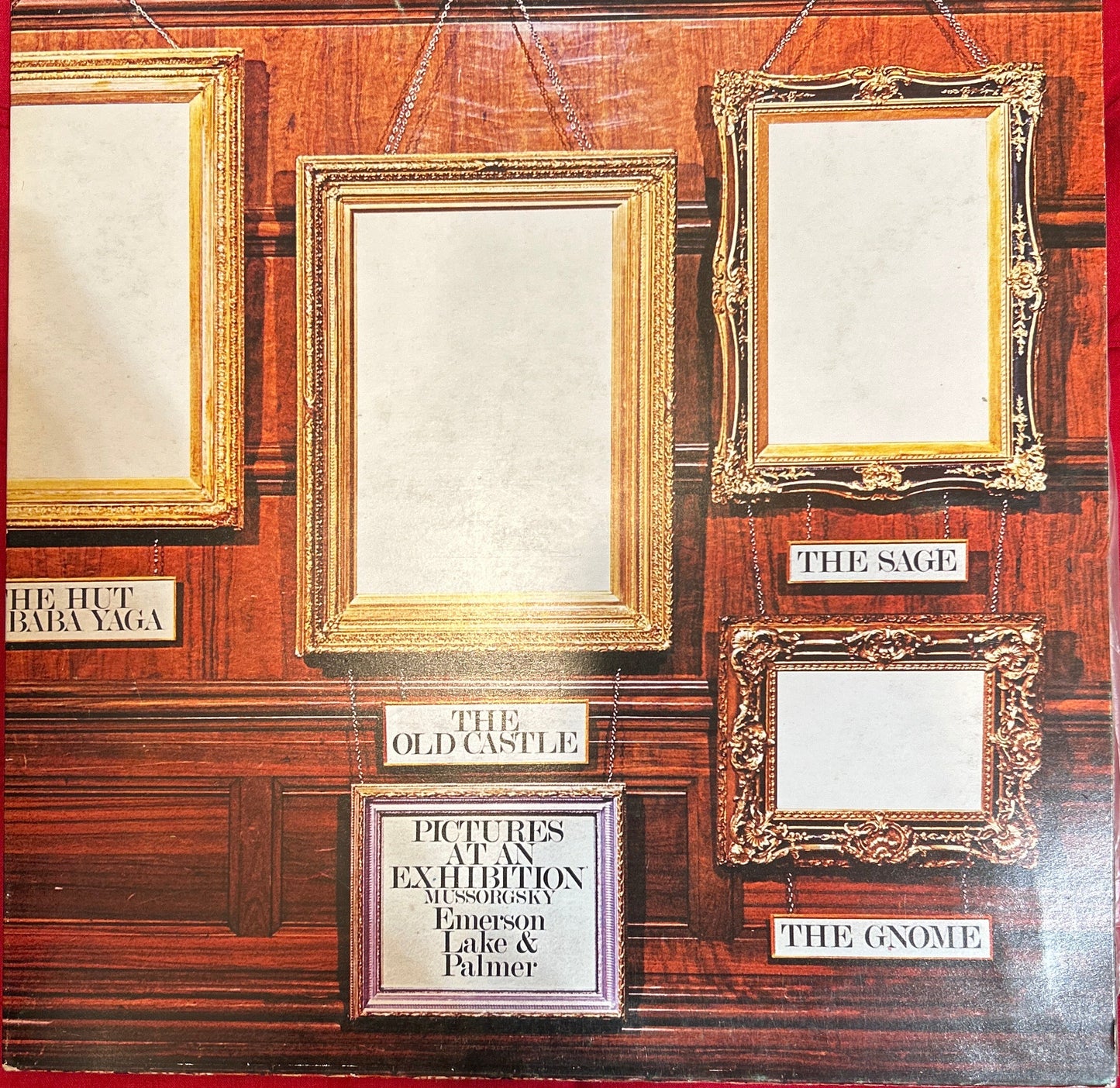 LP Emerson, Lake & Palmer - Mussorgsky ‎– Pictures At An Exhibition 2ª Mano