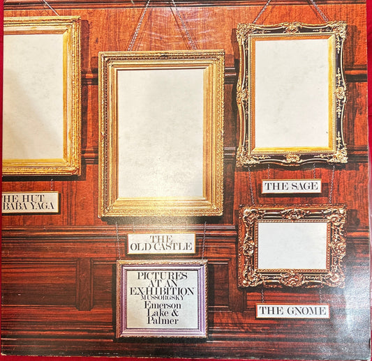 LP Emerson, Lake & Palmer - Mussorgsky ‎– Pictures At An Exhibition 2ª Mano