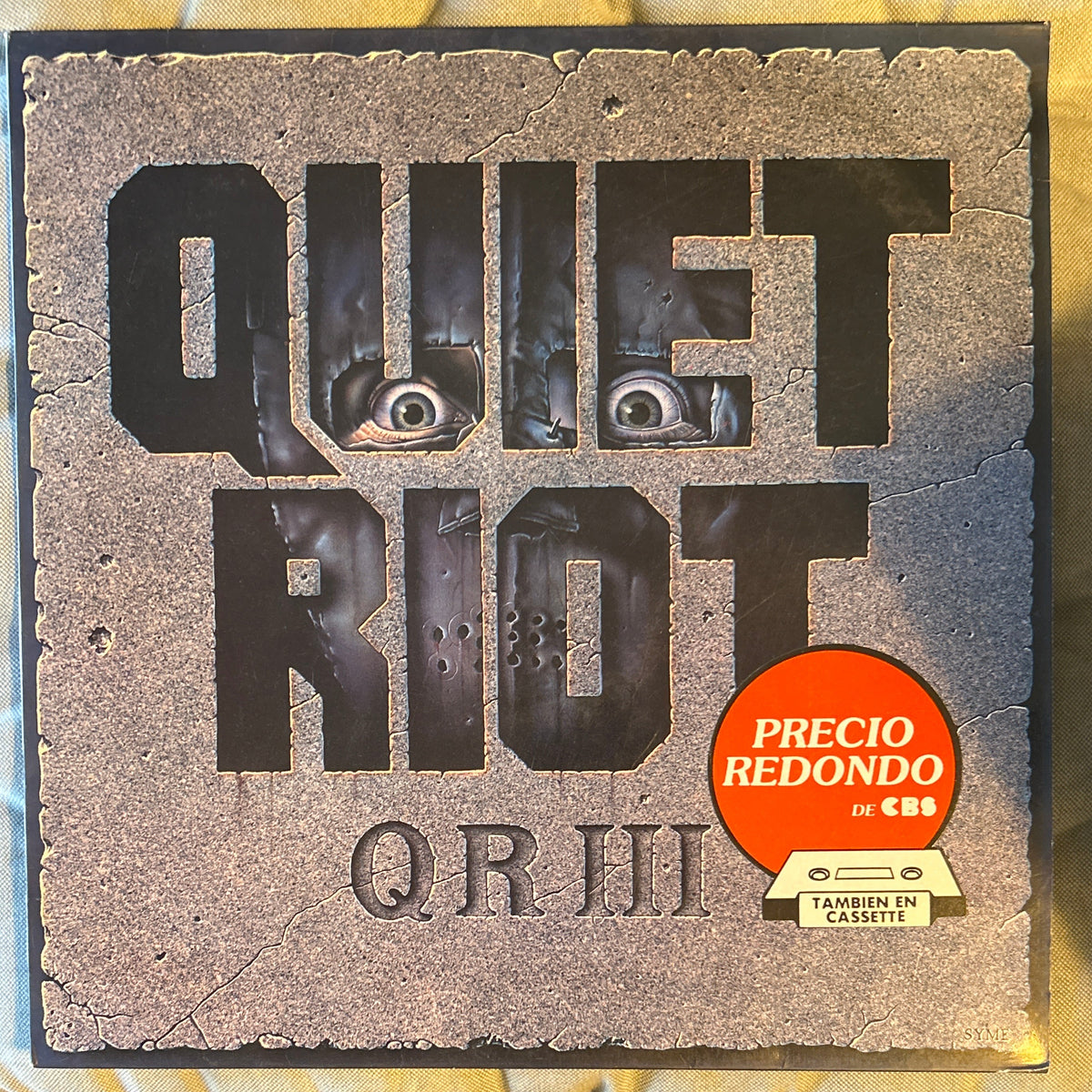 LP Quiet Riot ‎– QR III 2ª Mano