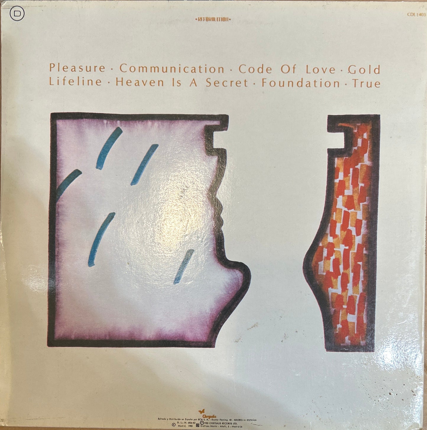 LP Spandau Ballet ‎– True = Verdad 2ª Mano (Producto exclusivo recogida en tienda)