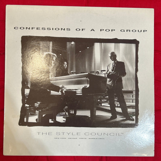 LP The Style Council ‎– Confessions Of A Pop Group 2ª mano