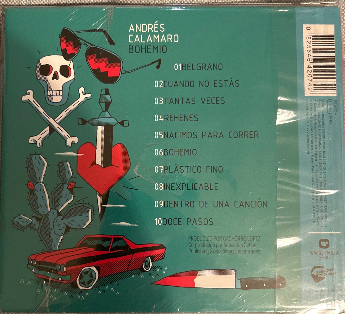 CD Andrés Calamaro ‎– Bohemio Nuevo precintado