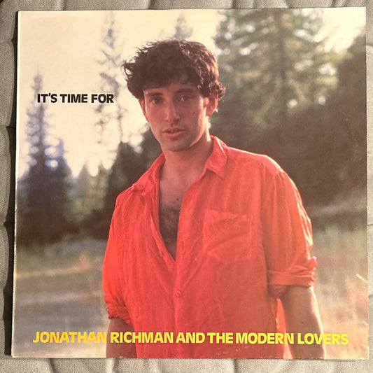 LP Jonathan Richman & The Modern Lovers ‎– It's Time For 2ª mano