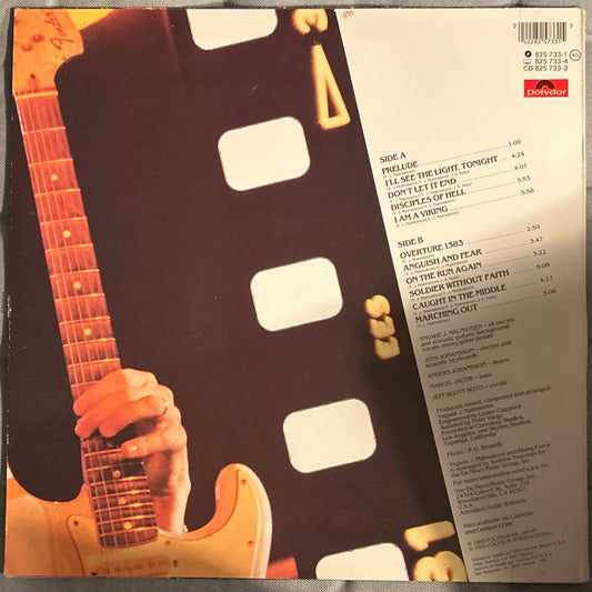 LP Yngwie J. Malmsteen's Rising Force ‎– Marching Out 2ª Mano