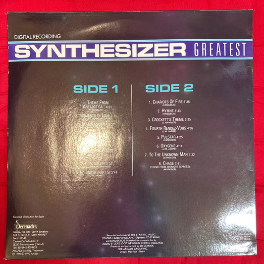 LP Starink – Synthesizer Greatest 2ª Mano (Producto exclusivo recogida en tienda)