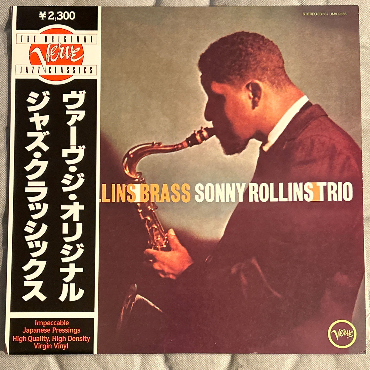 LP Sonny Rollins ‎– Brass And Trio 2ª Mano