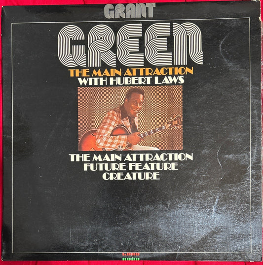 LP Grant Green With Hubert Laws ‎– The Main Attraction 2ª Mano
