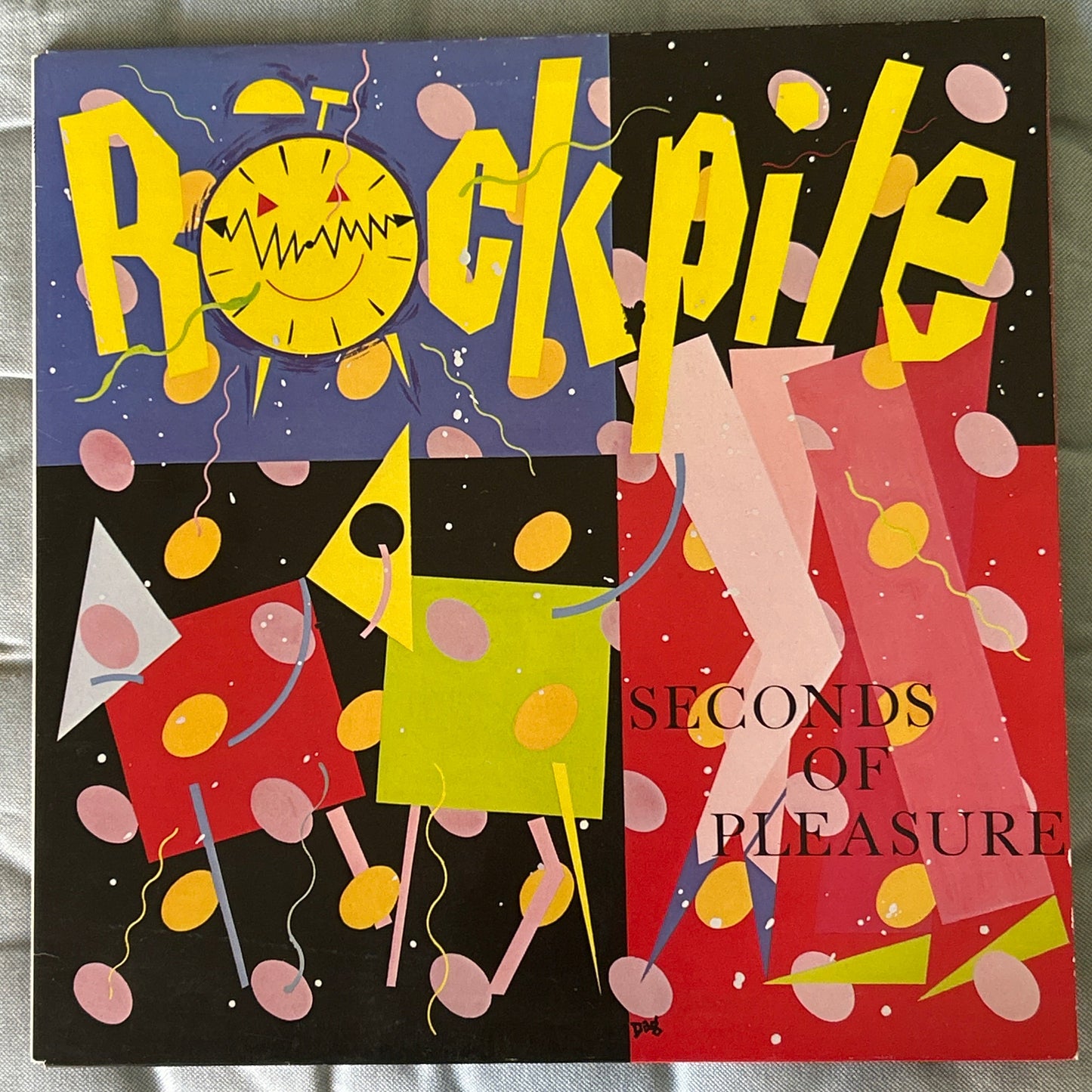LP Rockpile ‎– Seconds Of Pleasure 2ª Mano