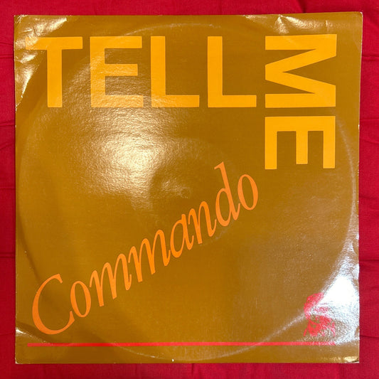MAXISINGLE Commando ‎– Tell Me 2ª Mano