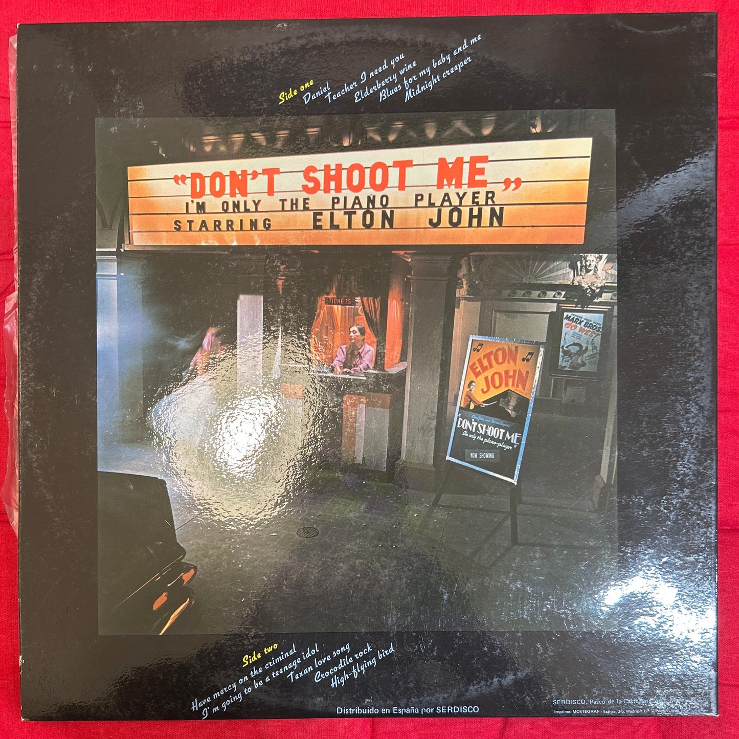 LP Elton John ‎– Too Low For Zero gebraucht