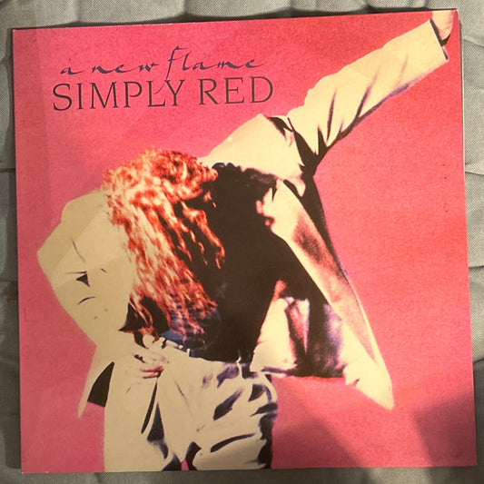 LP Simply Red – A New Flame 2ª Mano