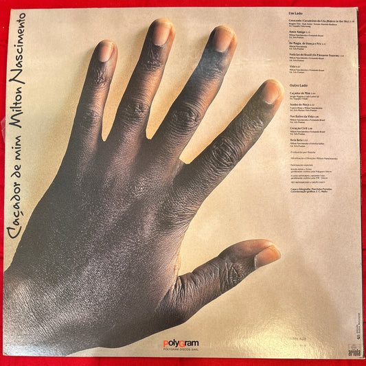 LP Milton Nascimento ‎– Caçador De Mim 2ª Mano