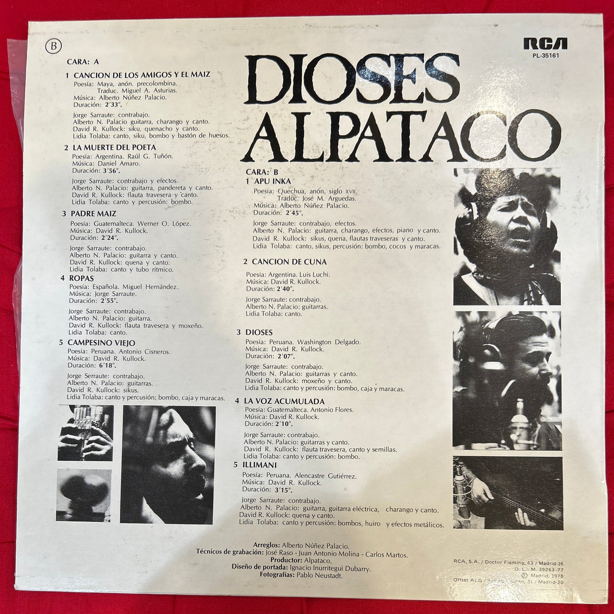 LP Alpataco – Dioses 2ª Mano