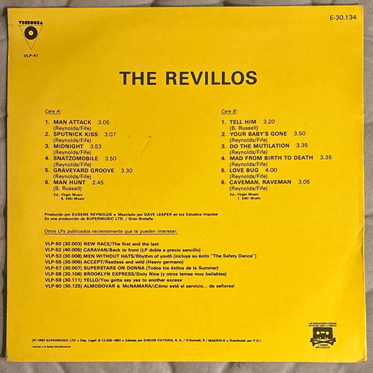 LP The Revillos! ‎– Attack! 2ª Mano