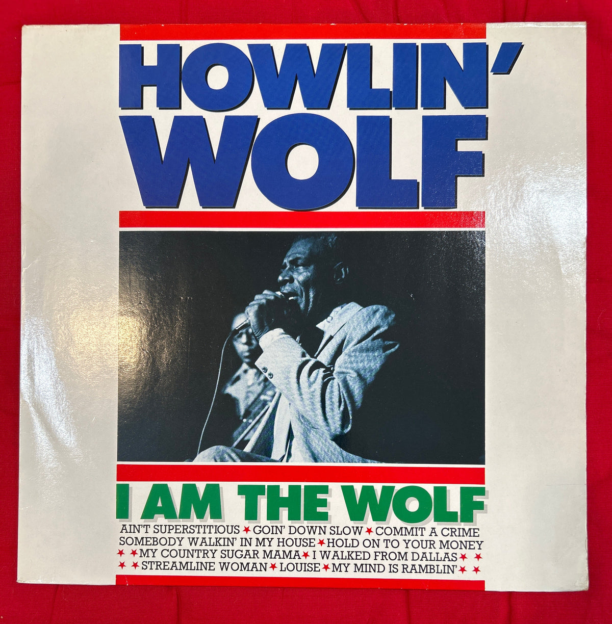 LP Howlin' Wolf ‎– I Am The Wolf 2ª Mano