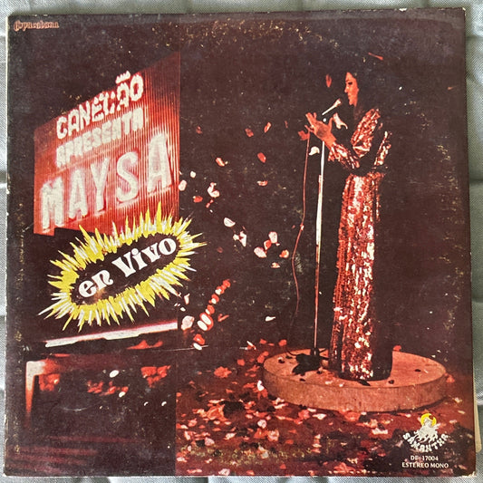 LP Maysa ‎– Canecão Presenta: Maysa En Vivo 2ª Mano