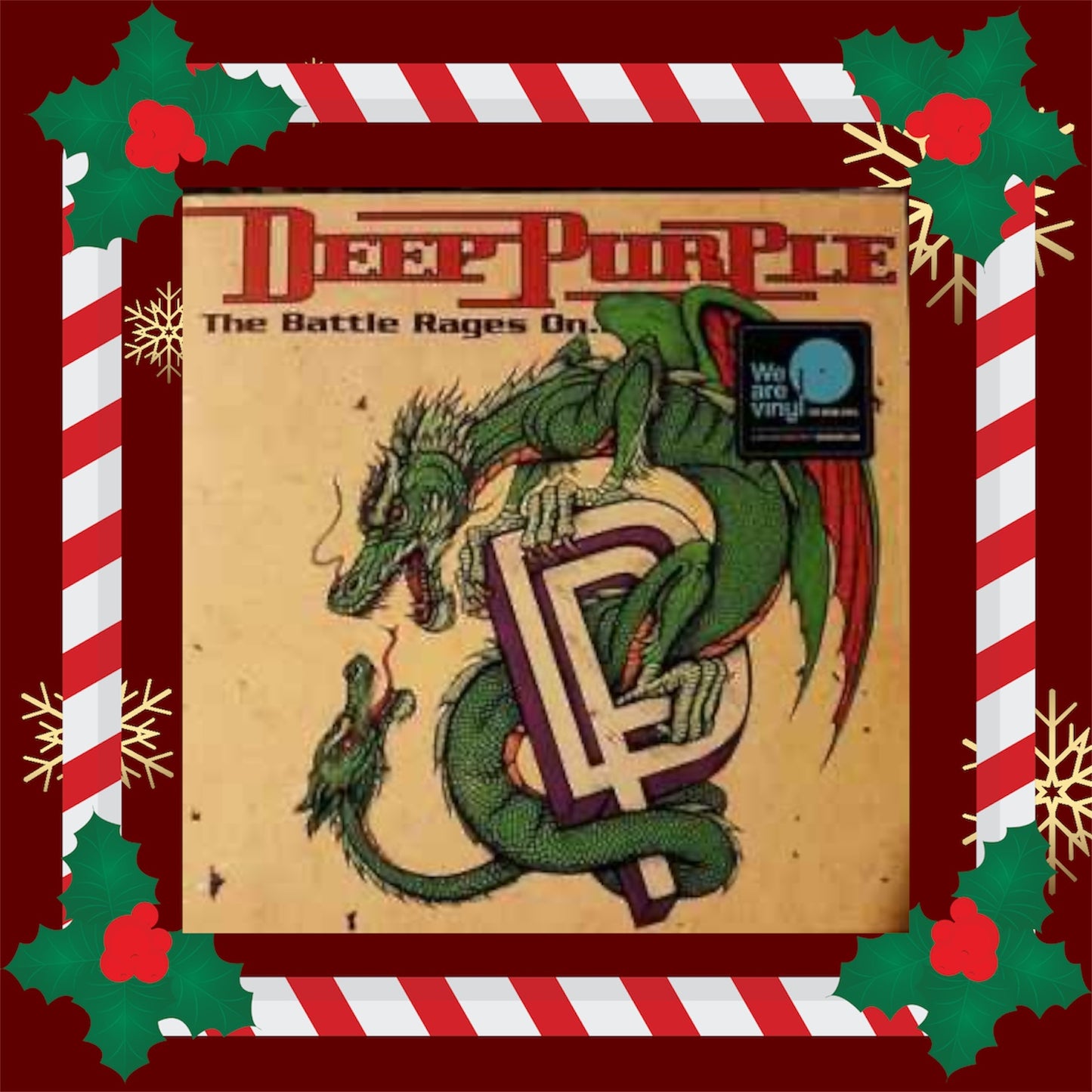 LP Deep Purple - The battle rages on Nuevo precintado