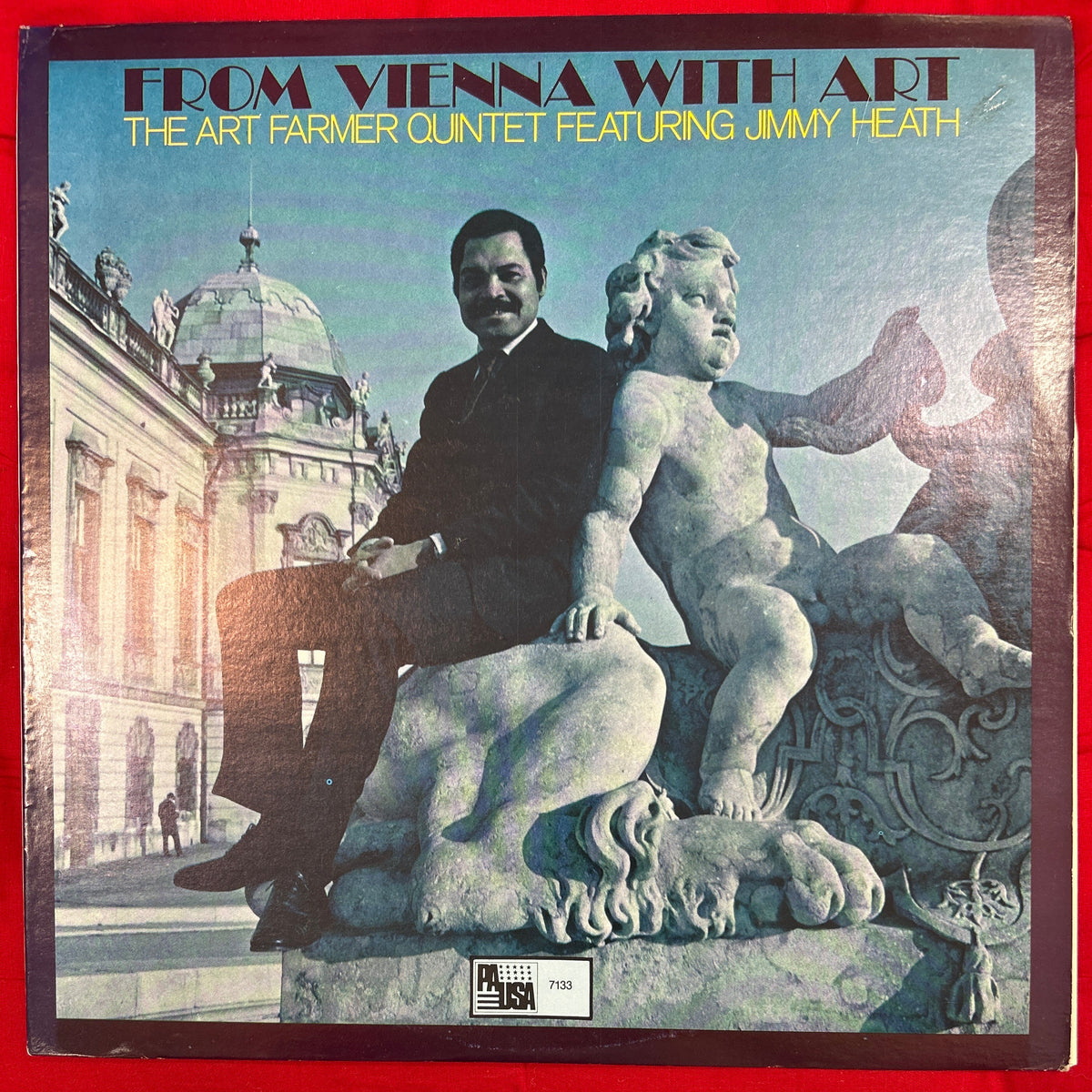 LP The Art Farmer Quintet Featuring Jimmy Heath ‎– From Vienna With Art 2ª Mano