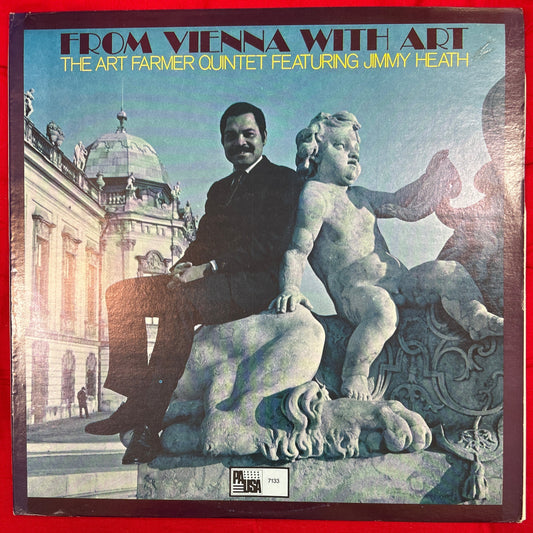 LP The Art Farmer Quintet Featuring Jimmy Heath ‎– From Vienna With Art 2ª Mano