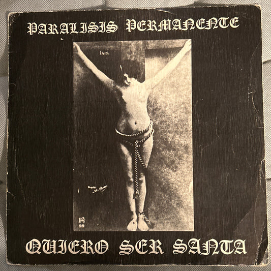 SINGLE Paralisis Permanente ‎– Quiero Ser Santa 2ª Mano