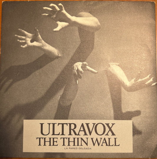 SINGLE Ultravox ‎– The Thin Wall = La Pared Delgada 2ª Mano