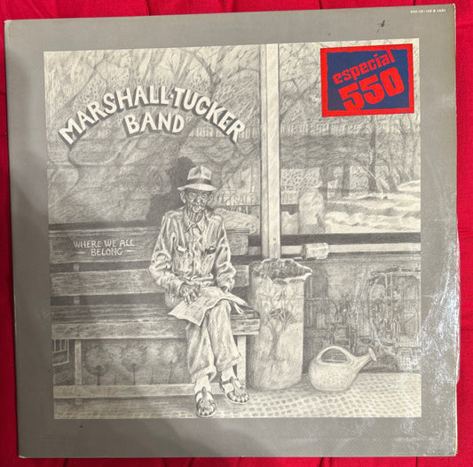 LP The Marshall Tucker Band ‎– Where We All Belong 2ª Mano