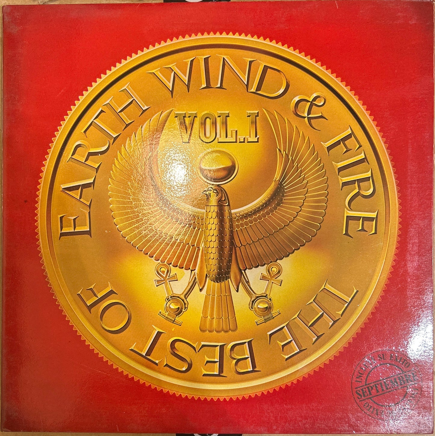 LP Earth, Wind & Fire ‎– The Best Of Earth Wind & Fire Vol. I 2ª Mano