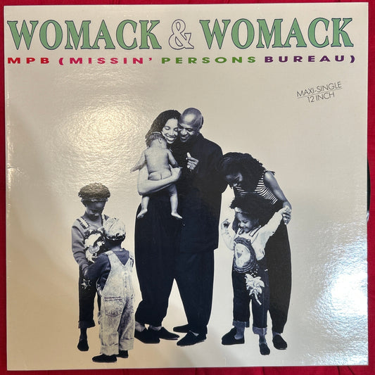 MAXISINGLE Womack & Womack ‎– MPB (Missin' Persons Bureau) 2ª Mano (Producto exclusivo recogida en tienda)
