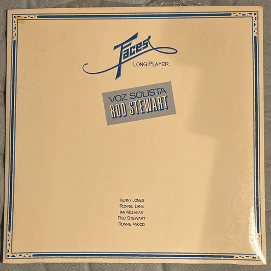 LP Faces Voz Solista Rod Stewart ‎– Long Player 2ª Mano