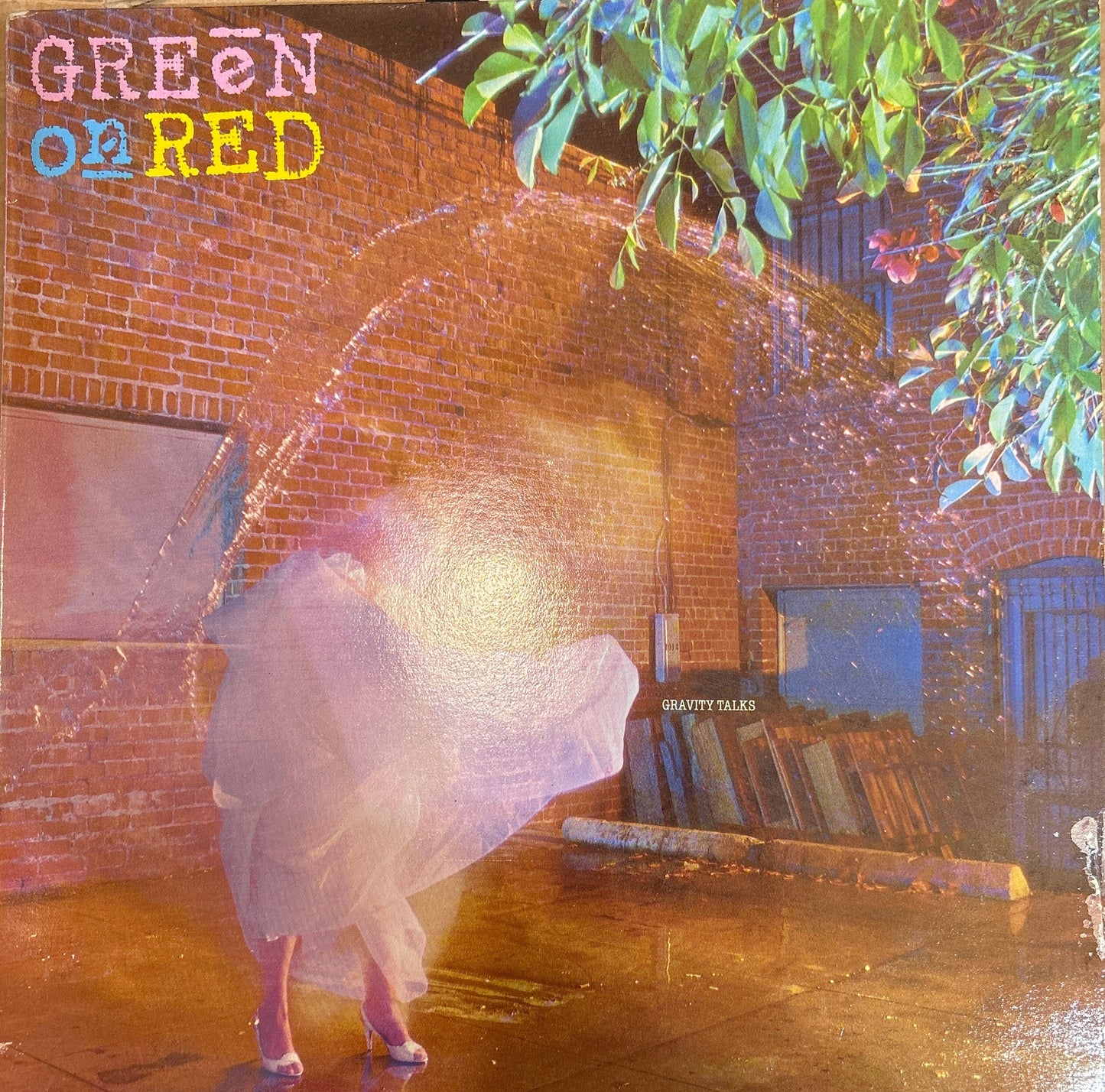 LP Green On Red ‎– Gravity Talks 2ª mano