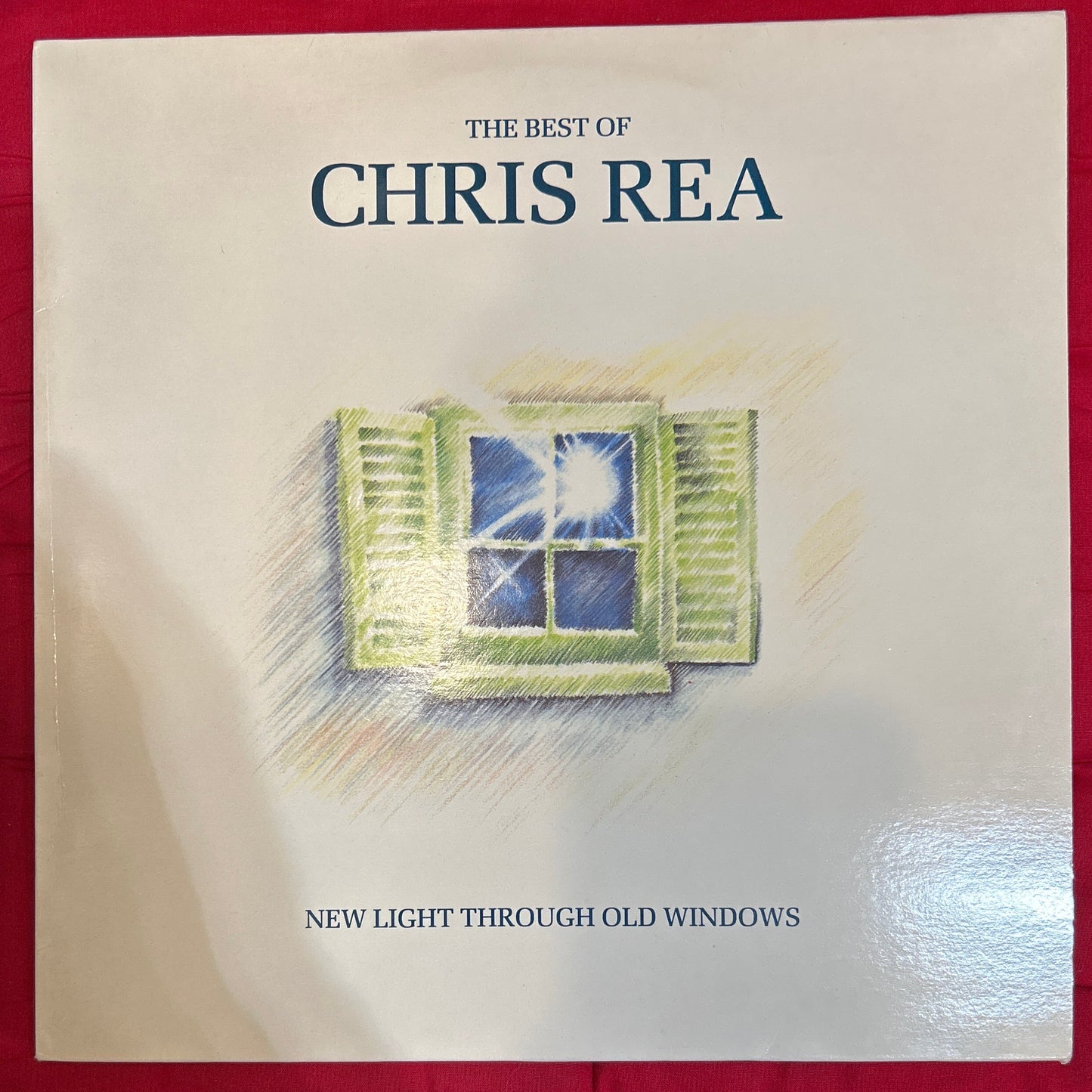 LP Chris Rea ‎– New Light Through Old Windows (The Best Of Chris Rea) 2ª Mano