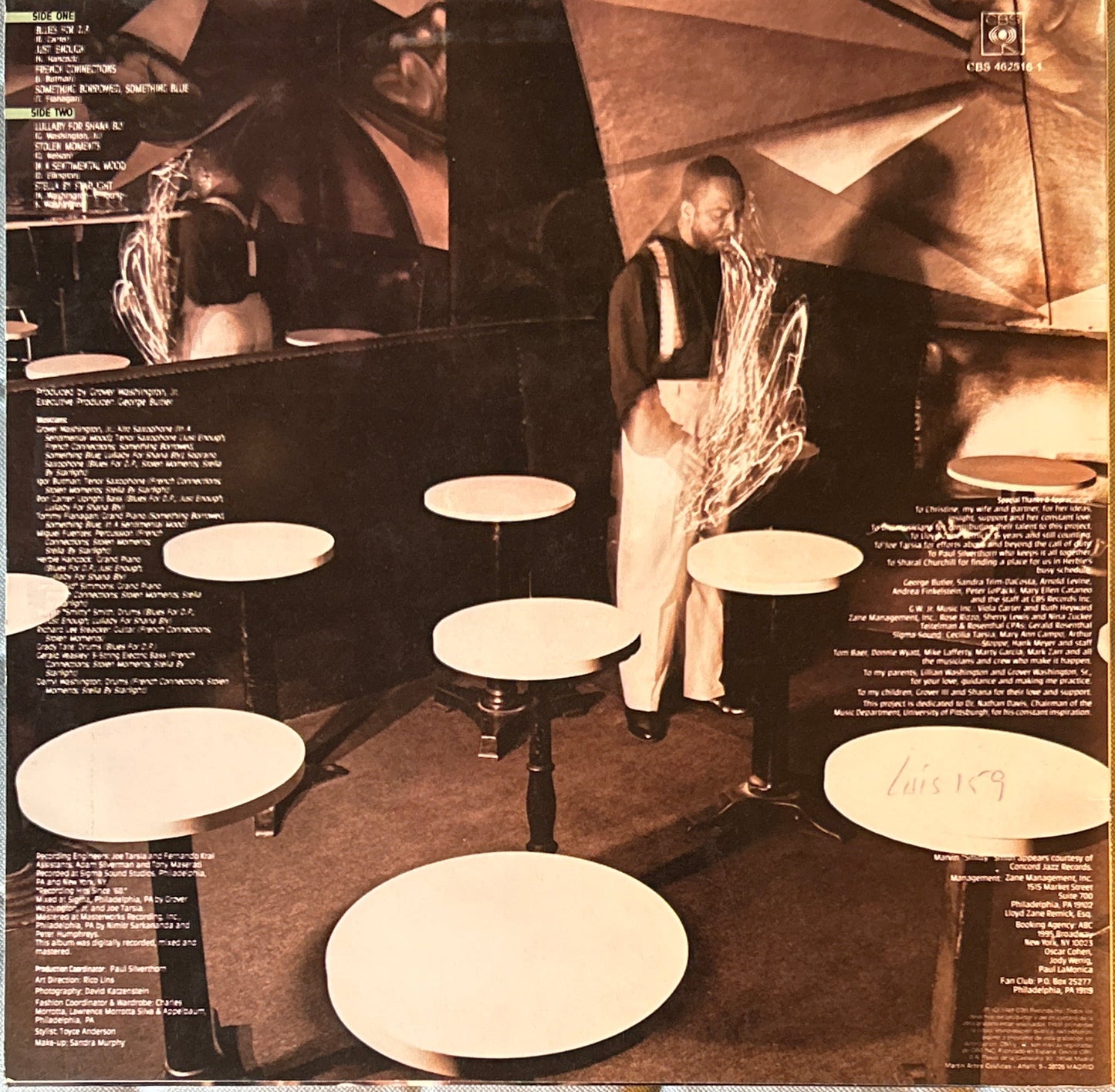 LP Grover Washington, Jr. ‎– Winelight Gebraucht