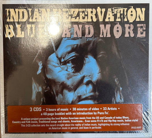CD Various ‎– Indian Rezervation Blues And More  Nuevo precintado
