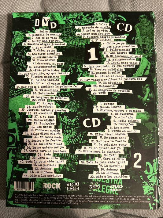 CD La Polla Records ‎– Levántate Y Muere 2ª Mano