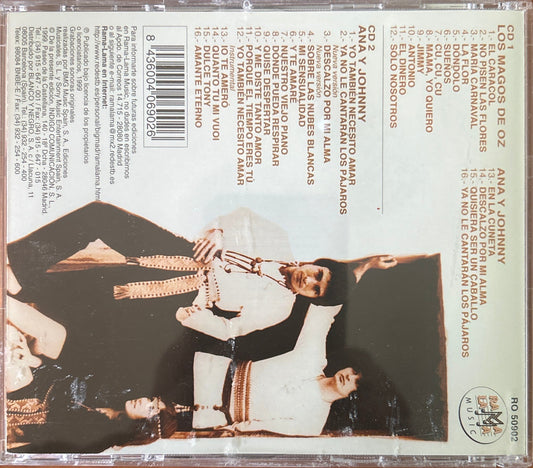 CD Ana Y Johnny, Los Magos De Oz ‎– Todas Sus Grabaciones 1968-1978 Nuevo precintado