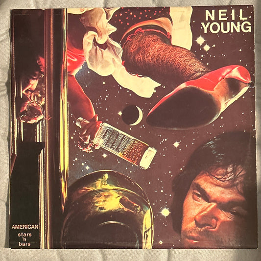 LP Neil Young ‎– American Stars 'N Bars 2ª Mano