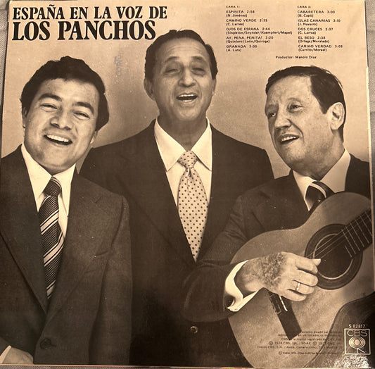 LP Trio Los Panchos ‎– España En La Voz De Los Panchos 2ª Mano (Producto exclusivo recogida en tienda)