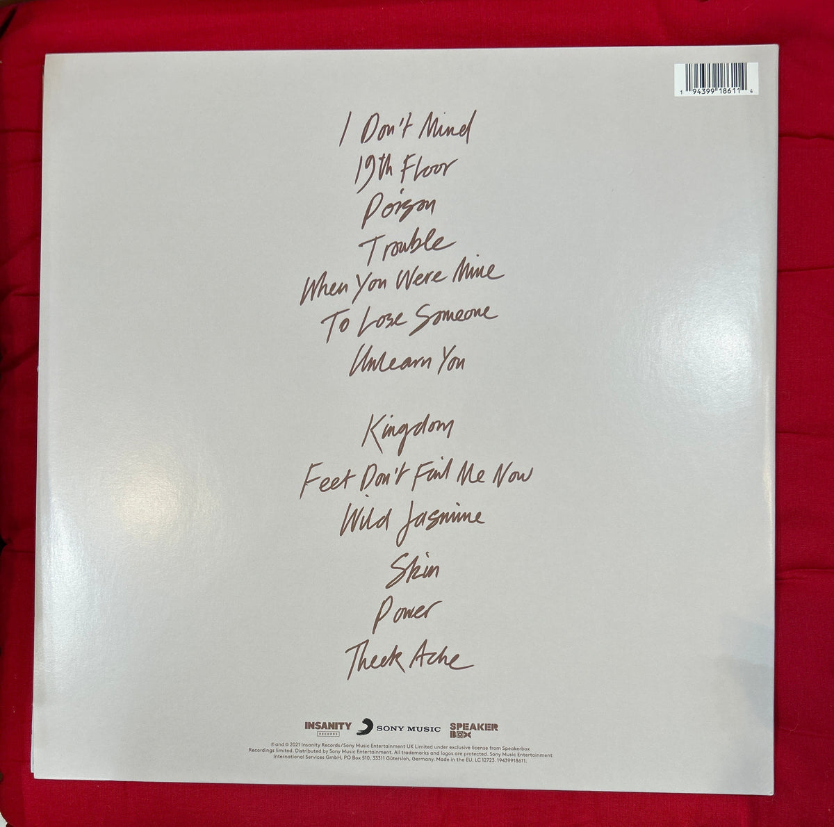 LP Joy Crookes ‎– Skin 2ª Mano